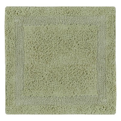 Lux Sage 100% Cotton Tufted Reversible Bath Rug Set