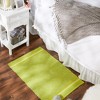 Design Imports Modern Edge Stripe - Avocado - 2 X 3 Ft - 4 of 4