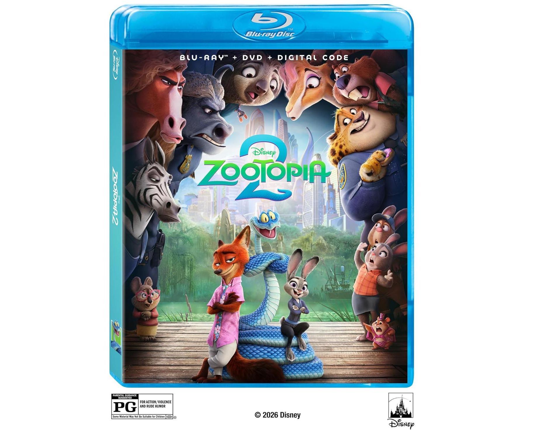 Zootopia 2 (Blu-ray + Digital)