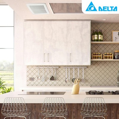 Delta Breez White Adjustable Speed Ceiling Mount Exhaust Fan