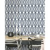 Transform Blue Trellis Peel and Stick Wallpaper - 3 of 4