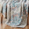 50"x70" Oversized Tranquility Medallion Plush Throw Blanket - VCNY Home: Cozy for Couch, Year Round Comfort - 3 of 4