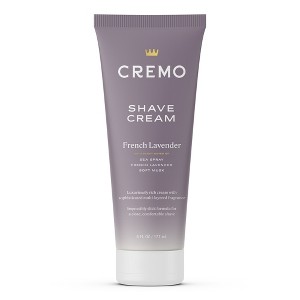 Cremo French Lavender Shave Cream - 6 fl oz - 1 of 4