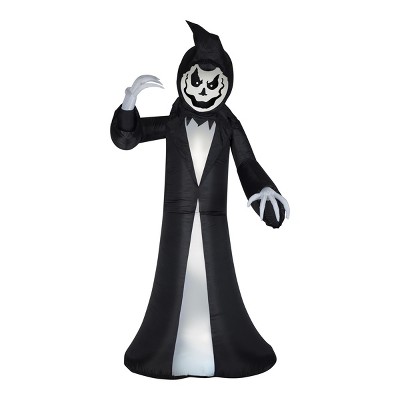 National Tree Company 9.5' Halloween Animated Reaper Inflatable Decoration