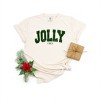 Simply Sage Market Women's Jolly Vibes Grunge Short Sleeve Garment Dyed Tee - 2 of 2