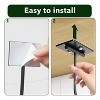 LunaLulinlk 2-Pack Self Adhesive Banana Hook, Metal Banana Hanger Hook,Under Cabinet Hook For Bananas Or Kitchen Items Black - 4 of 4