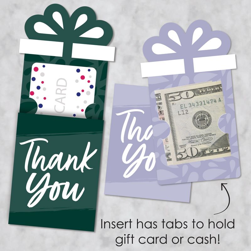 Big Dot of Happiness Assorted Elegantly Simple - Guest Party Favors Money and Gift Card Sleeves - Nifty Gifty Card Holders - Set of 8, 3 of 9