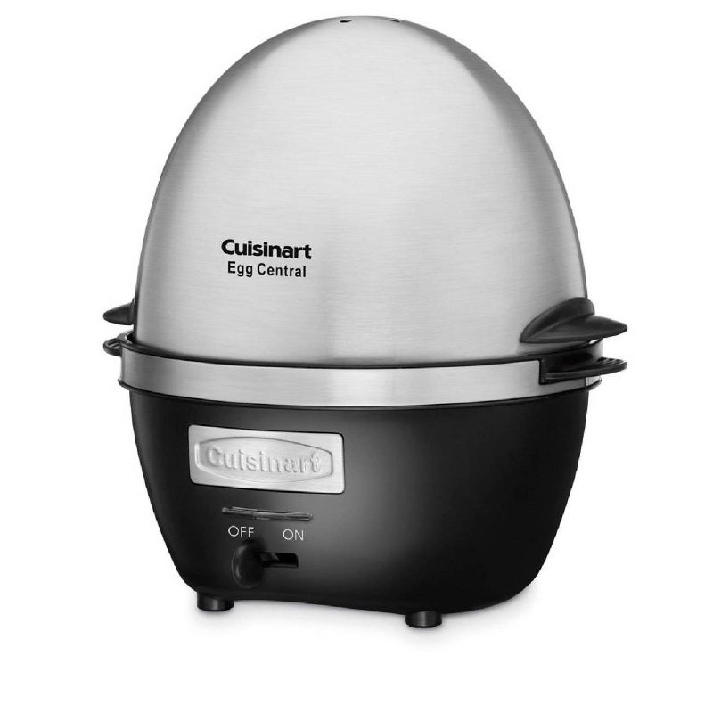 Cuisinart Egg Central - Black w/ Brushed Stainless Steel Lid - CEC-10, 4 of 7