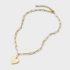 Bijoux Sport by Luv Aj MLB Gold Logo Heart Coin Pendant Necklace - 3 of 4