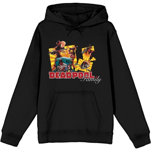 Deadpool Family Black Packaged Hoodie - image 1 of 1