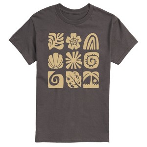 Men's - Instant Message - Beach Squares Short Sleeve Graphic T-Shirt - 1 of 4