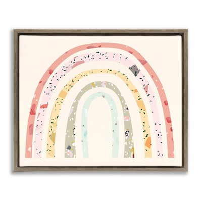 Stupell Industries Children's Abstract Pattern Rainbow, 31" x 25"