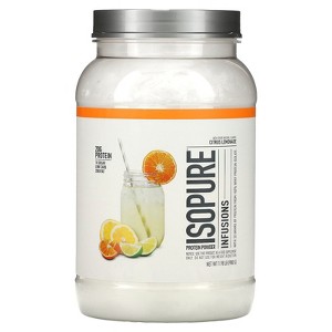 Isopure Infusions Protein Powder, Citrus Lemonade, 1.98 lb (900 g) - 1 of 2