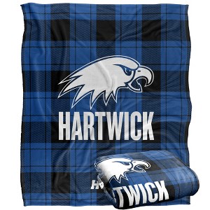 Hartwick College Campus Plaid Spirit Silky Touch Super Soft Throw Blanket 50x60 - 1 of 4