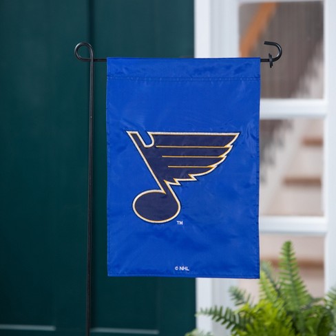 Evergreen NHL St Louis Blues Garden Applique Flag 12.5 x 18 Inches Indoor  Outdoor Decor