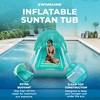 Swimline Luxe Edition Inflatable Suntan Tub Floating Pool Lounger - 2 of 4
