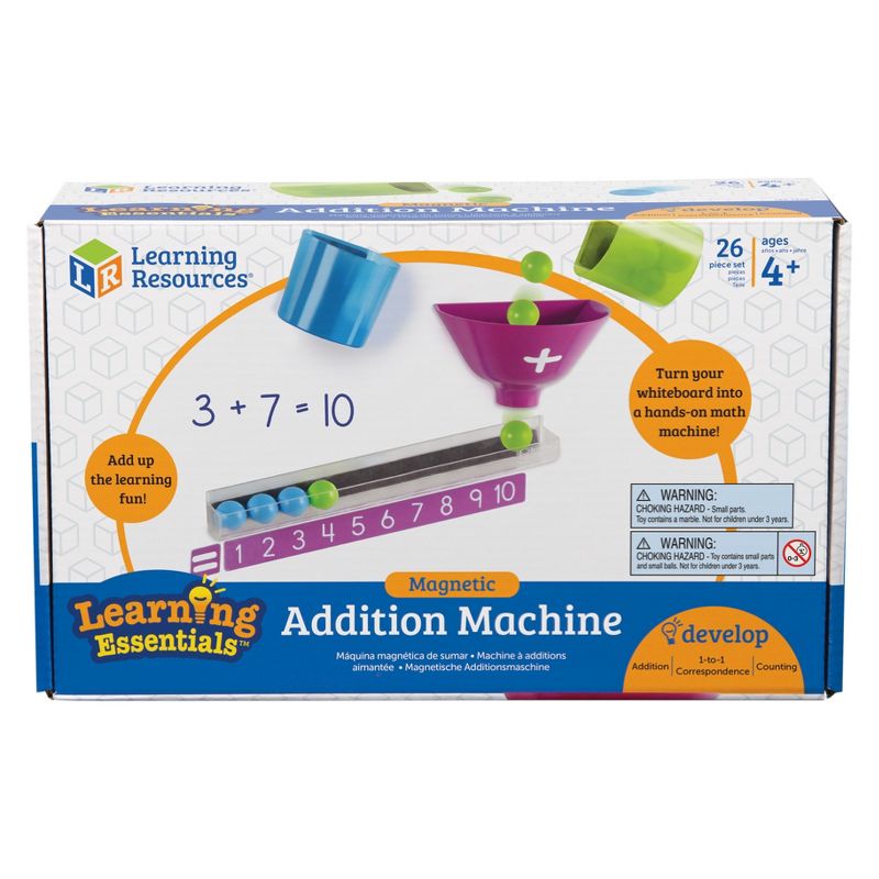 Learning Resources Magnetic Addition Machine, 4 of 5