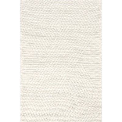 Nuloom Bijorne Modern Geometric Wool Indoor Area Rug