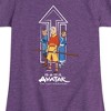 Girls' - Avatar: The Last Airbender - Trio Fitted Short Sleeve Graphic T-Shirt - 2 of 4