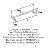 Amerock Enlivity Pull for Cabinets, Drawers, and Furniture - 3 of 4