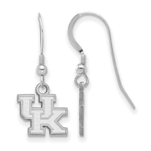 Black Bow Jewelry Sterling Silver Kentucky Wildcats NCAA Dangle Earring - image 1 of 3