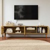 Mshliw 70 Inch Mid-Century Modern TV Stand with Storage, Long Entertainment Center Media Console for Living Room or Bedroom - 2 of 4