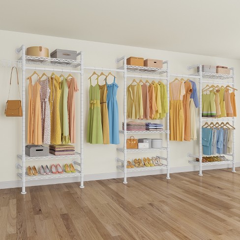 Wall best sale storage clothes