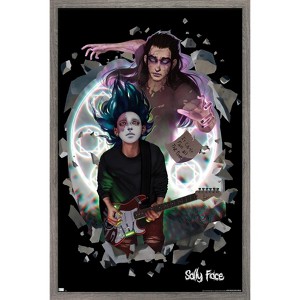 Trends International Sally Face - Rain Framed Wall Poster Prints - 1 of 4
