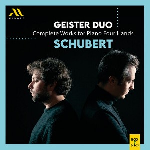 Geister Duo - Schubert: Complete Works for Piano Four Hands (CD) - 1 of 1