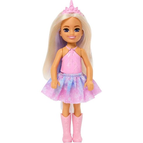 Barbie Chelsea Unicorn Purple Hair : Target