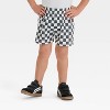 Toddler Boys' 2pc Hot Wheels T-Shirt & Checkered Shorts Set - Off-White - 4 of 4