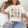 Simply Sage Market Women's Pumpkin Chart Short Sleeve Graphic Tee - 2 of 4