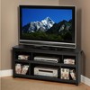 Vasari Corner Flat Panel TV Stand for TVs up to 48" Black - Prepac: Modern Entertainment Center with Cable Management - 4 of 4