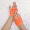 Allegra K Women's Mesh Fingerless Fishnet Gloves - 4 of 4