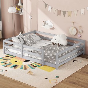 Okak Bed Guard Rails Bed Rail for Kids Bed Side Rails Baby Bedrail Guard for Twin Full Size Bed - 1 of 4