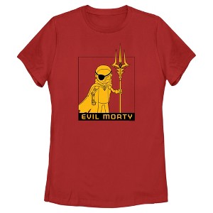 Women's Rick And Morty Evil Morty T-Shirt - 1 of 4