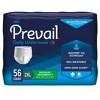 Prevail Daily Underwear Disposable Underwear Male Pull On with Tear Away Seams 2X-Large, PUM-517, Maximum, 56 Ct - 2 of 3