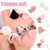 15 Pieces Powder Puff Face Triangle Makeup Puffs for Loose Powder Setting Powder Foundation Sponge Beauty Makeup Tool - 4 of 4
