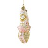 Huras Babys First Christmas  -  I Glass Ornament 6.00 Inches -  Ornament Rocking Horse 1St  -   -  Glass  -  Multicolored - 3 of 3