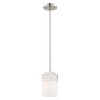 Livex Lighting Harding 1 - Light Pendant in  Brushed Nickel - 4 of 4