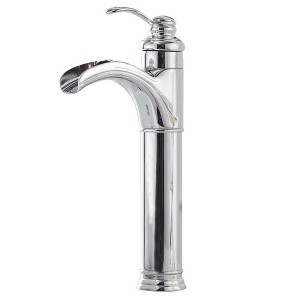 BWE Waterfall Single Hole Single-Handle Vessel Bathroom Faucet With Pop-up Drain Assembly - 1 of 4