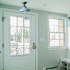 Claxy Farmhouse Ceiling Light Light-Blue Semi Flush Mount Lighting - 4 of 4