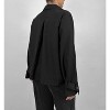 Women's Monochrome Cropped Trench Coat - mittoshop - 4 of 4