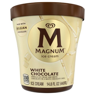 Magnum Tub White Chocolate Vanilla Ice Cream - 14.8oz