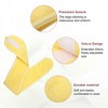 Unique Bargains Towel Headbands Make Up Spa Yoga Self-Adhesive Tape Pink Black 2 Pcs - 3 of 4