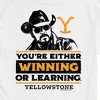 Men's - Yellowstone - Your Either Winning Or Learning Short Sleeve Graphic T-Shirt - 2 of 4