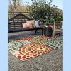 Unique Loom    Outdoor Modern Spark Area Rug - 3 of 4