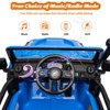 24V Ride-On Truck Car for Kids with Parent Remote Control – 3 Speeds, 4-Wheel Suspension, LED Lights, Music/MP3 Player & Safety Belt - 4 of 4