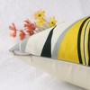 Unique Bargains Printing Soft Throw Invisible Zipper for Home Decor Bedroom Pillow Covers 2 Pcs - 4 of 4