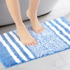 Unique Bargains Memory Foam Bathroom Mat Non Slip Soft Bath Mats Rugs  Machine Washable 2 Pcs Beige 23x15+47x19 : Target